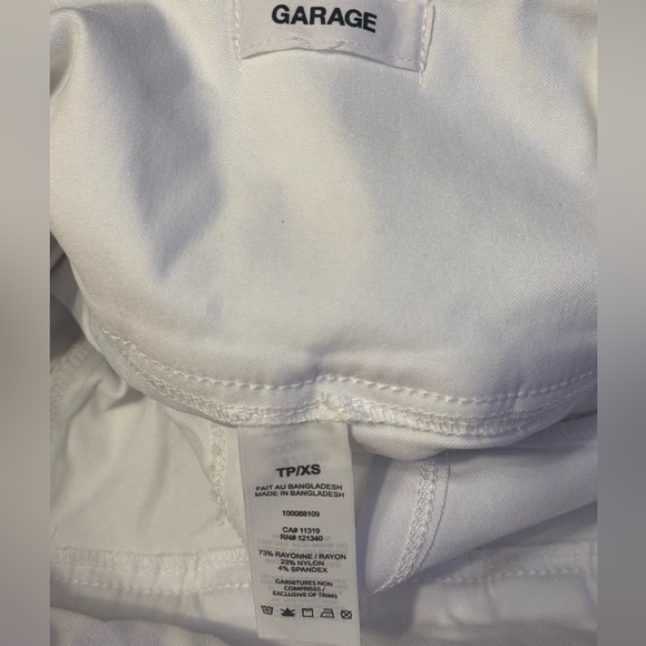 Garage white tennis skort - Picture 4 of 4